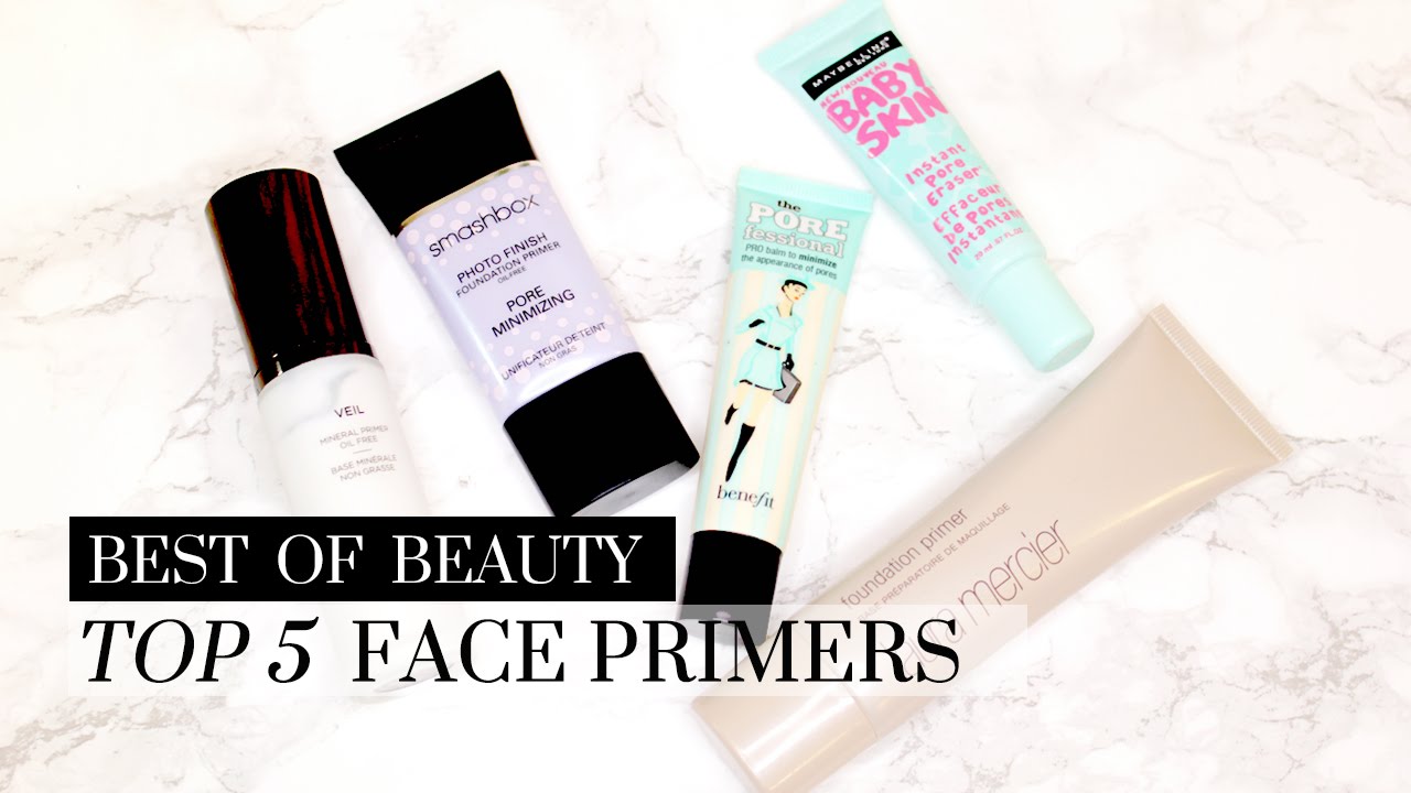 radikal Andrew Halliday bølge Top 5 Best Face Primers | LookMazing - YouTube