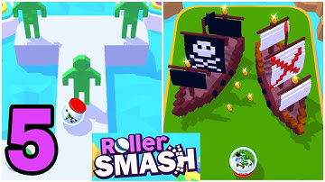 Roller Smash - iOS/Android Gameplay Walkthrough Part 5