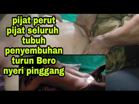 Stomach massage, full body massage, handsome brother