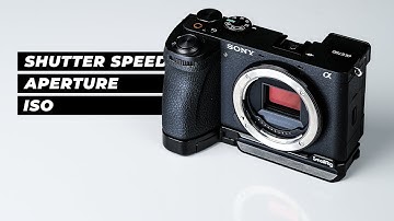 Mastering Camera Basics: ISO, Aperture, and Shutter Speed