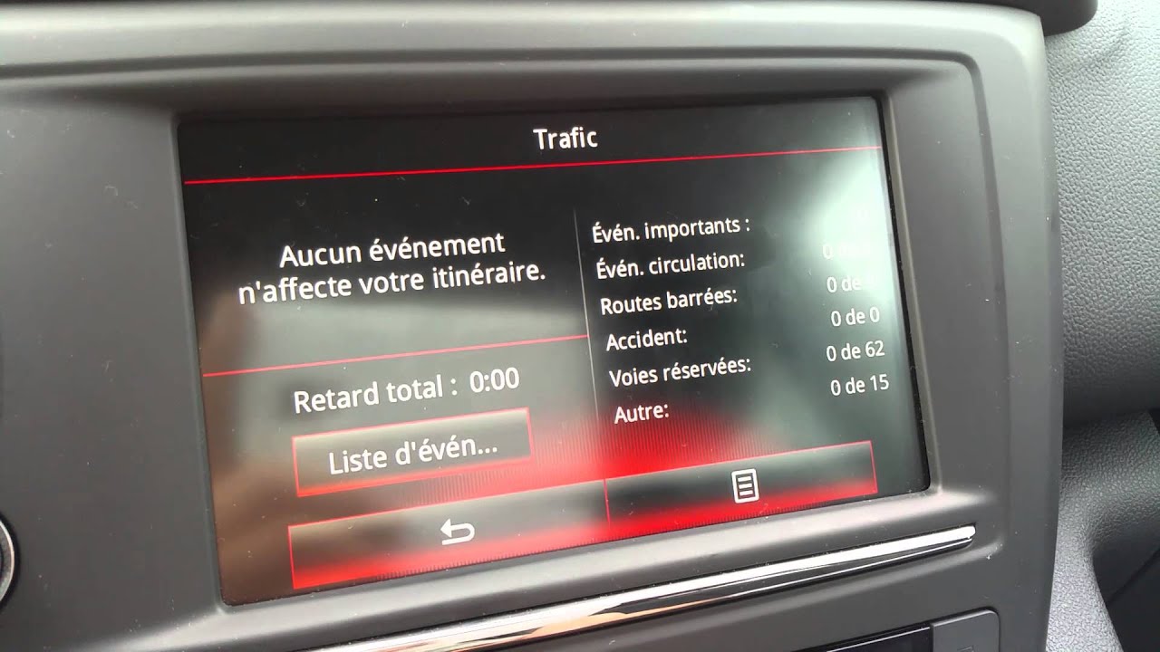 Renault Rlink 2 - Aperçu rapide (navigation, driving eco, menu
