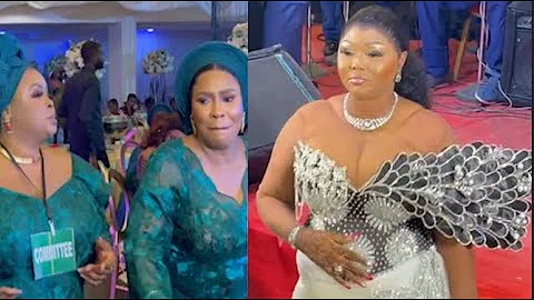 See Actress Wunmi Ajiboye' 2rd Outfit At Her Mum's Burial,Mc Oluomo, Kemi,Dayo,Faithia Balogun Dance