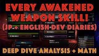 EVERY AWAKENED WEAPON SKILL + Deep Analysis (MHW ...