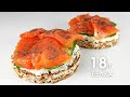 Мои любимые простые ПП БУТЕРБРОДЫ с красной рыбой за 2 минуты | Healthy Red Fish Sandwich