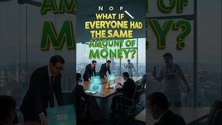 WHAT IF Everyone Had The SAME Money? #shorts #whatif