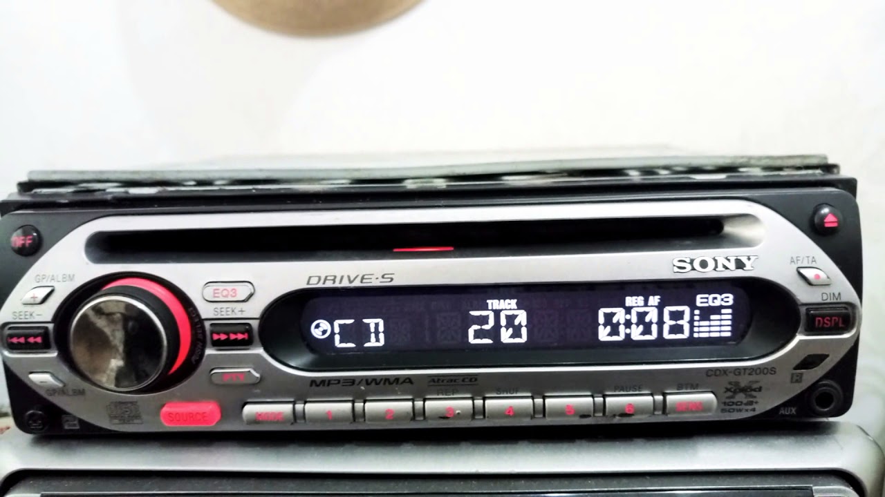 SONY CDX-GT200s & PIONEER TS-E6990 speakers