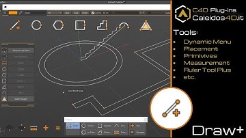 C4D Plugin: Dynamic Menu (Primitives Plus placer)