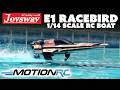 Joysway E1 RaceBird 1/14 Scale (21.5”) Hydrofoil RC Boat Overview | Motion RC