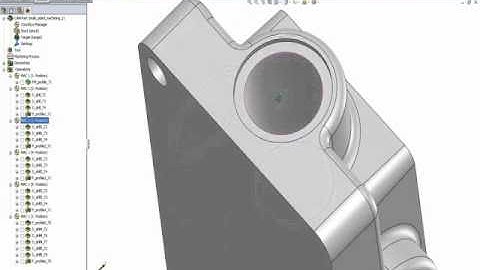 SolidCAM Getting Started - Multi-Sided Machining Part 1.flv