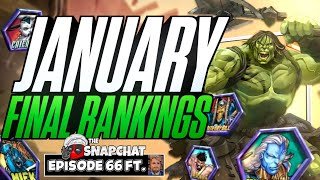 THIS SEASON'S FINAL RANKINGS! | OUR FAVORITE CARDS | Marvel Snap Chat Podcast #66