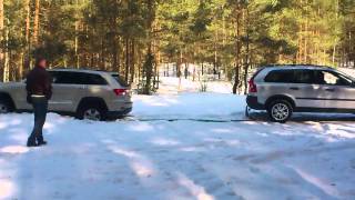 Покатушки 10MAR2013 / Mitsubishi Outlander XL2 / Volvo XC90 / Jeep WK2