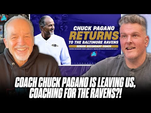 Thumbnail for Coach Chuck Pagano Is Leaving The Pat McAfee To Coach For The Ravens?!