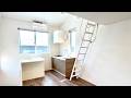 This Tiny Tokyo Apartment Has 3 Floors and a Loft?!🤯