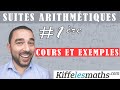 Suites arithmétiques. Somme de termes consécutifs.