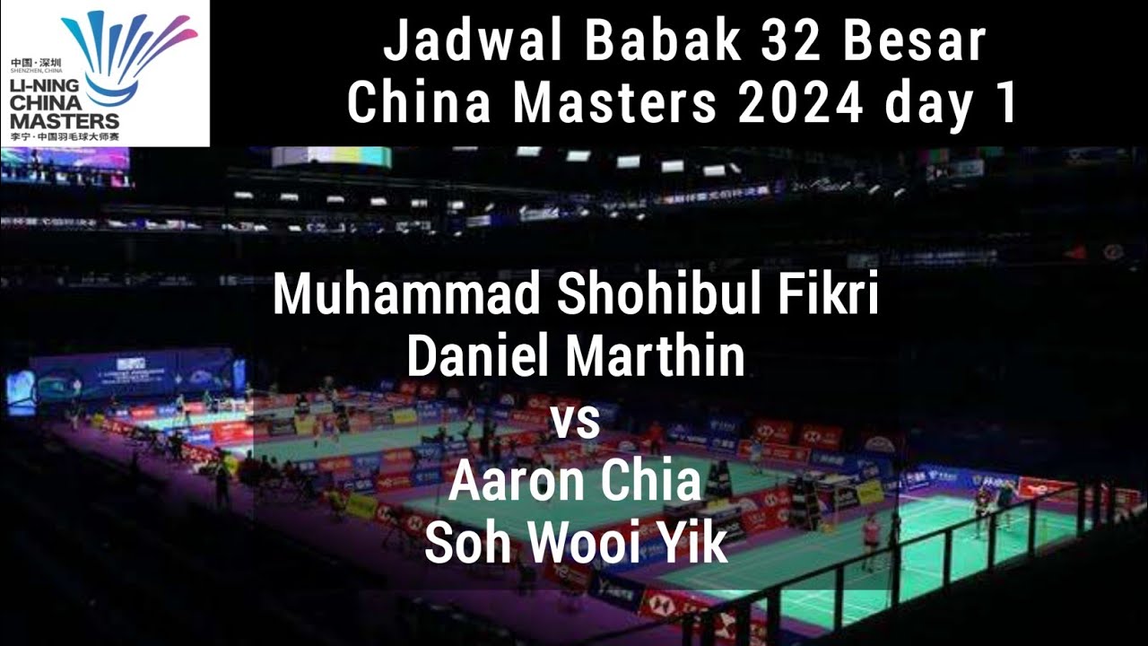 Jadwal dan Link Streaming Hari Kedua Babak 32 Besar China Masters 2025: 9 Wakil Indonesia Berjuang! Jadwal dan Link Streaming Hari Kedua Babak 32 Besar China Masters 2025: 9 Wakil Indonesia Berjuang!