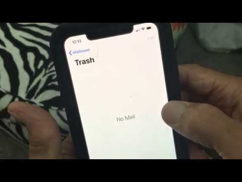 How to delete junk mail in email app on iPhone