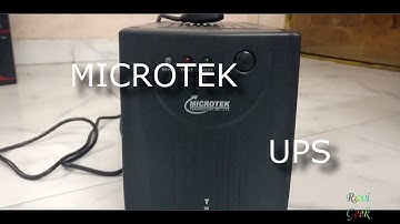Microtek 1000VA ups unboxing!