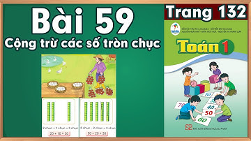 Học toán lớp 1| Cộng trừ các số tròn chục |Toán lớp 1 sách cánh diều
