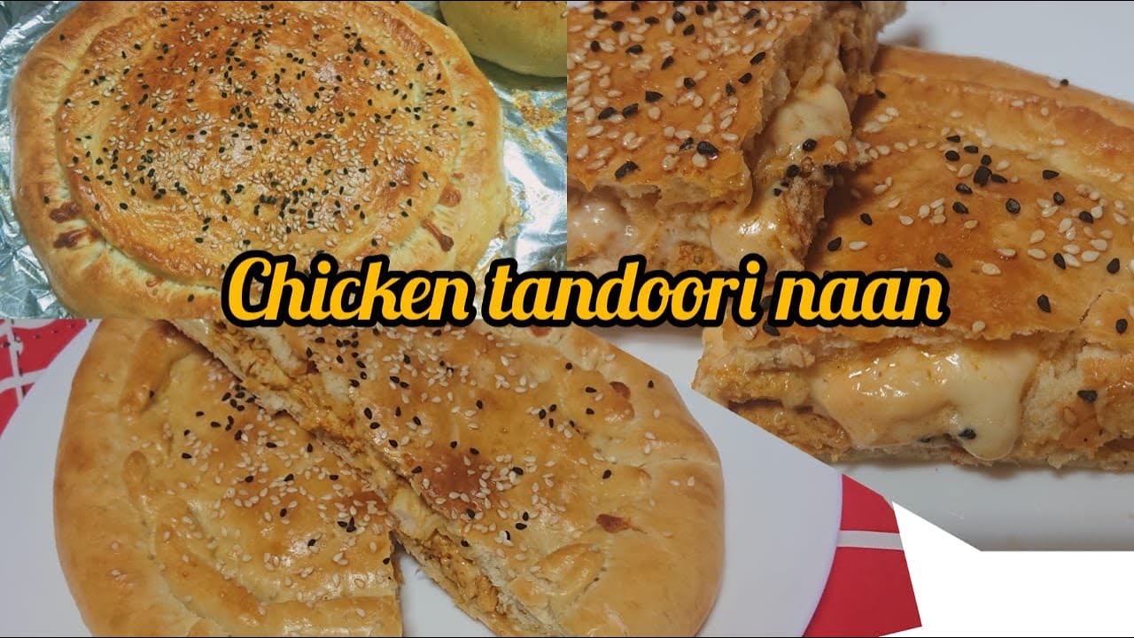 CHICKEN CHEESE TANDOORI NAAN ! HOMEMADE YUMMY TANDOORI NAAN By rufiya ...