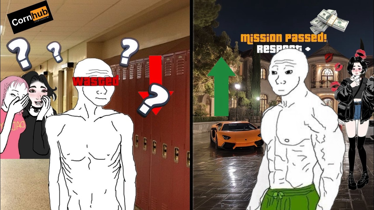 The loser tries to change. [WOJAK]