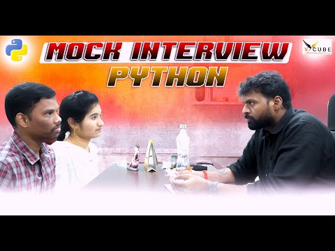 Fresher Python Mock Interview | Python Technical Round | Interview Session|@VCUBESoftwareSolutions