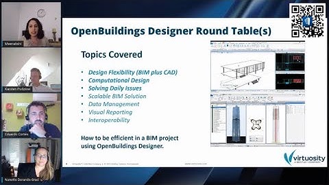 OpenBuildings Designer Round Table 1 - How to Approach BIM with OpenBuildings