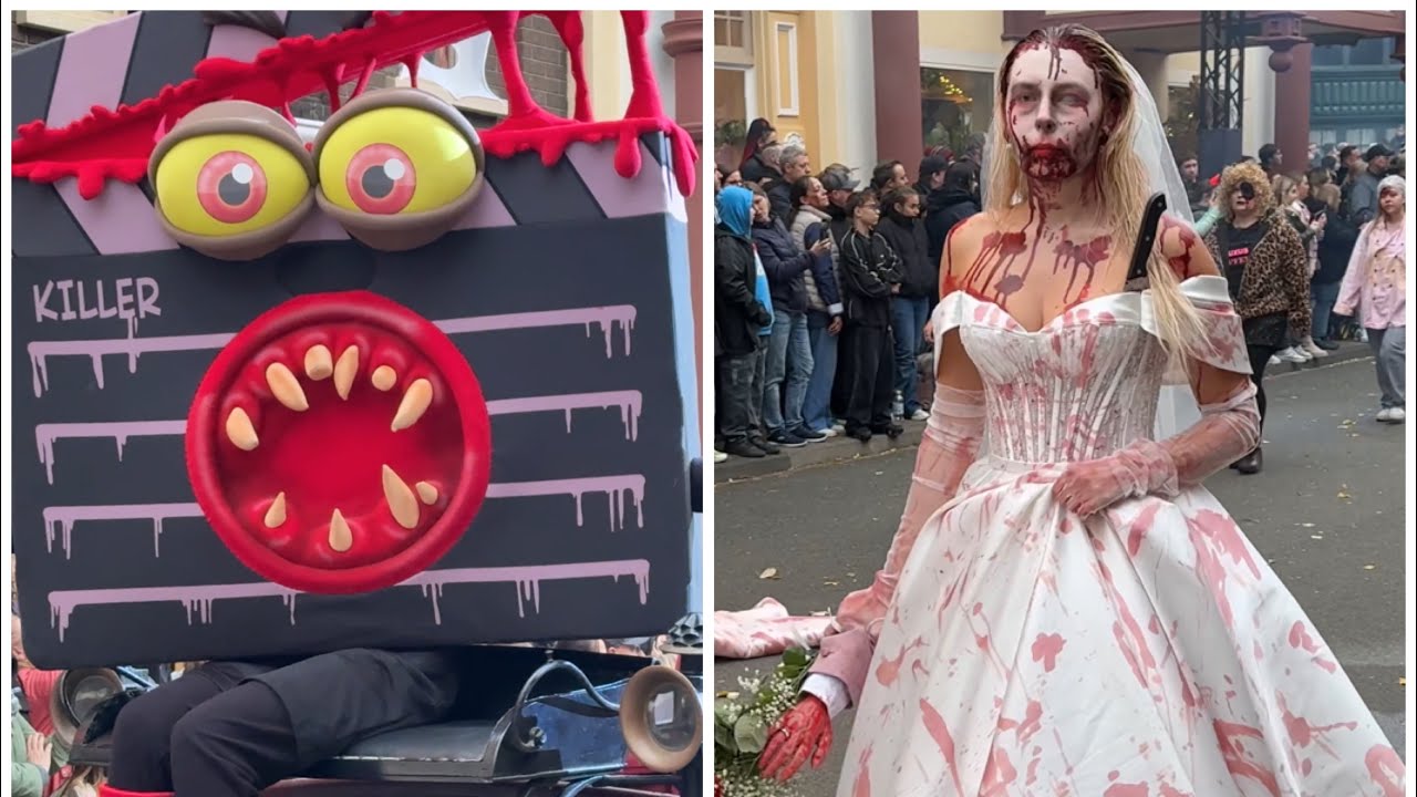 Aufmarsch der Monster - Movie Park Halloween Horror Festival 2025 Opening Show Halloween Movie Park