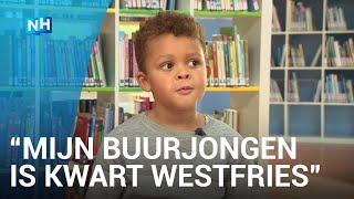 Kinderen zijn praatjesmakers in het Westfriese dialect