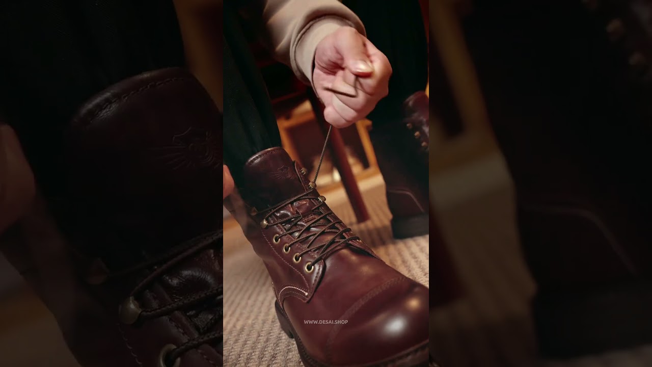 Engineered for Adventure: The Desai Chukka in Rugged Full-Grain Leather