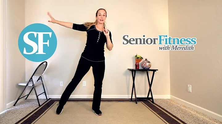 Senior Fitness - 15 Min Beginner Standing Cardio W...