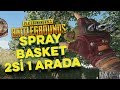 PUBG HEM SPRAY HEM BASKET (2Sİ 1 ARADA)