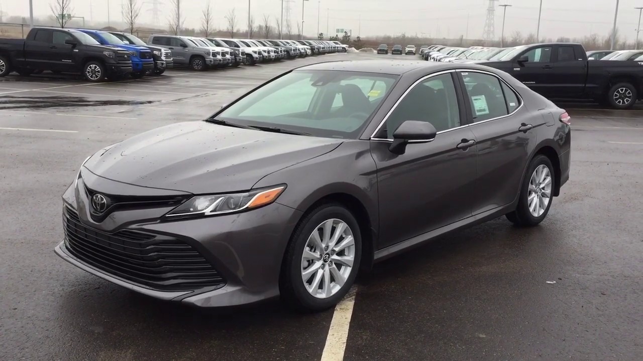 2019 Toyota Camry LE Review - YouTube