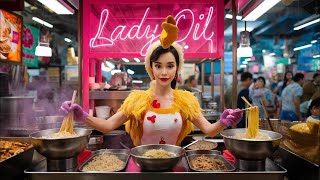 LIVE Street Food Community 🌍 Adventures of Noodle Lady in Bangkok Thailand 😘