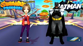 Subway Princess Runner V/S Batman Run - Super Hero | Android/iOS Gameplay HD screenshot 5