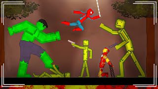 Super Heroes Saving Each Other in People Playground screenshot 3