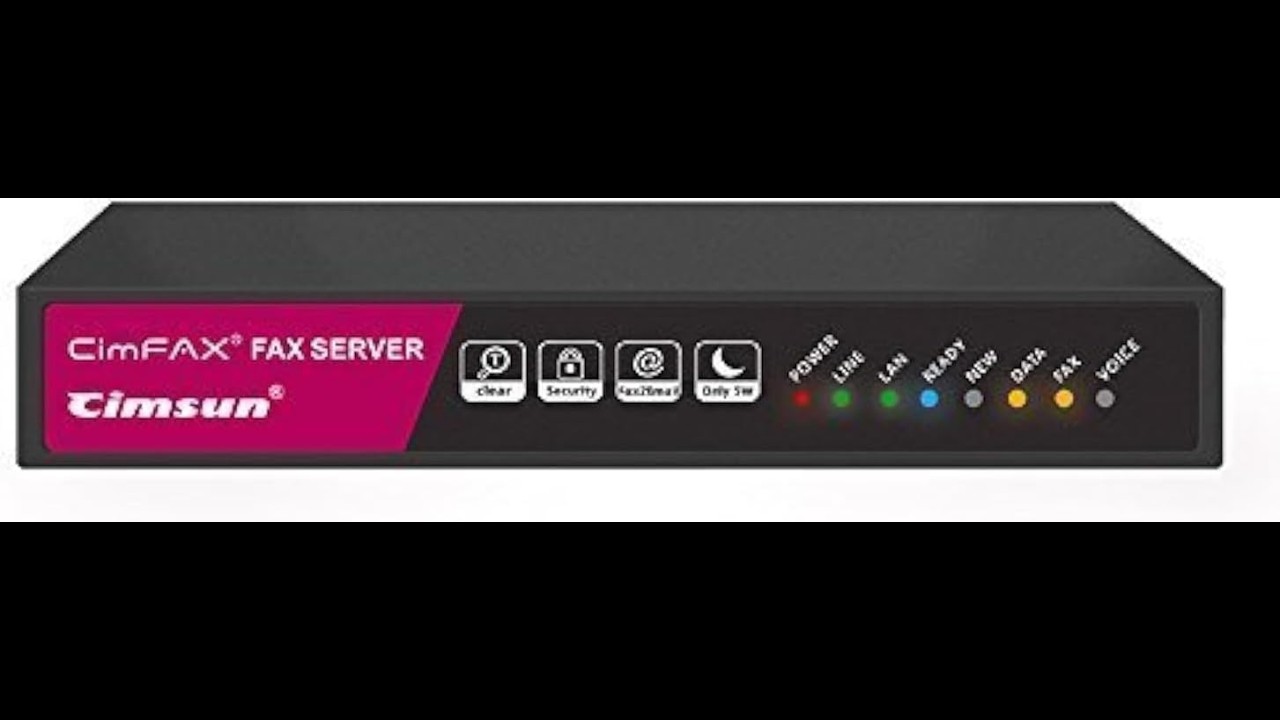 CimFAX A5 Paperless Fax Machine Review | Send Faxes Anytime from
