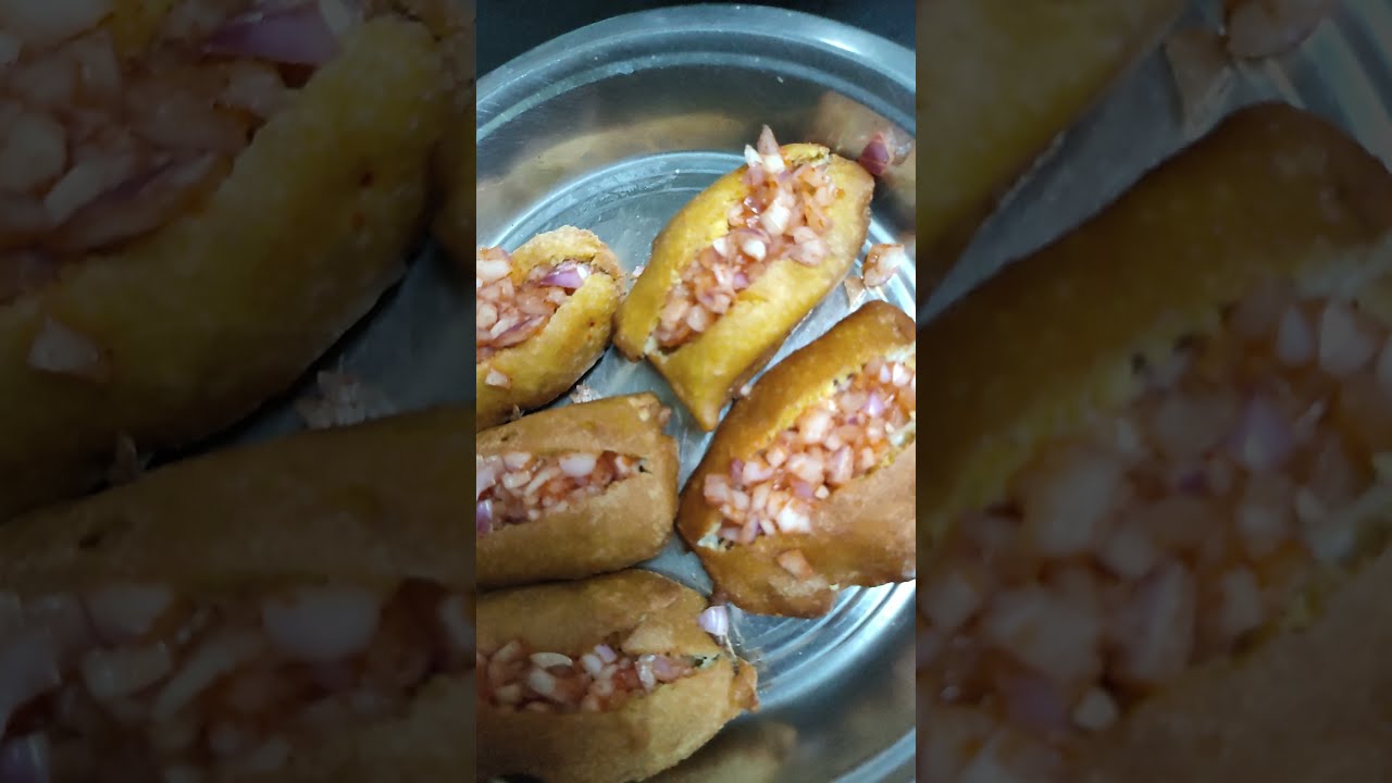 Yummy Evening Snacks | Vada and Raw Banana Bajji | WFAV | YT Shorts
