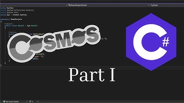1. Part: Propeties tab explained || Cosmos C# tutorial