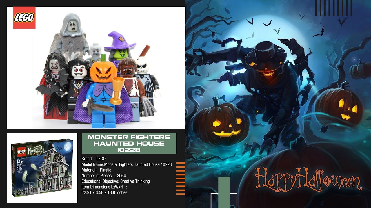 All LEGO Minifigures vs all MONSTERS of Halloween | Happy Halloween