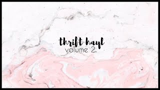 THRIFT HAUL + try on | VALUE VILLAGE vol. 2