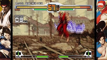 SNK VS. CAPCOM SVC CHAOS Violent Ken vs Ryu