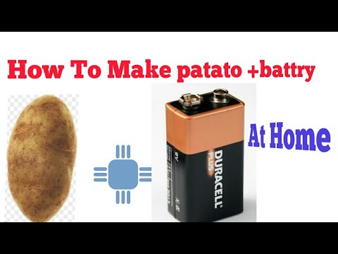 How to make potato battery at home - YouTube