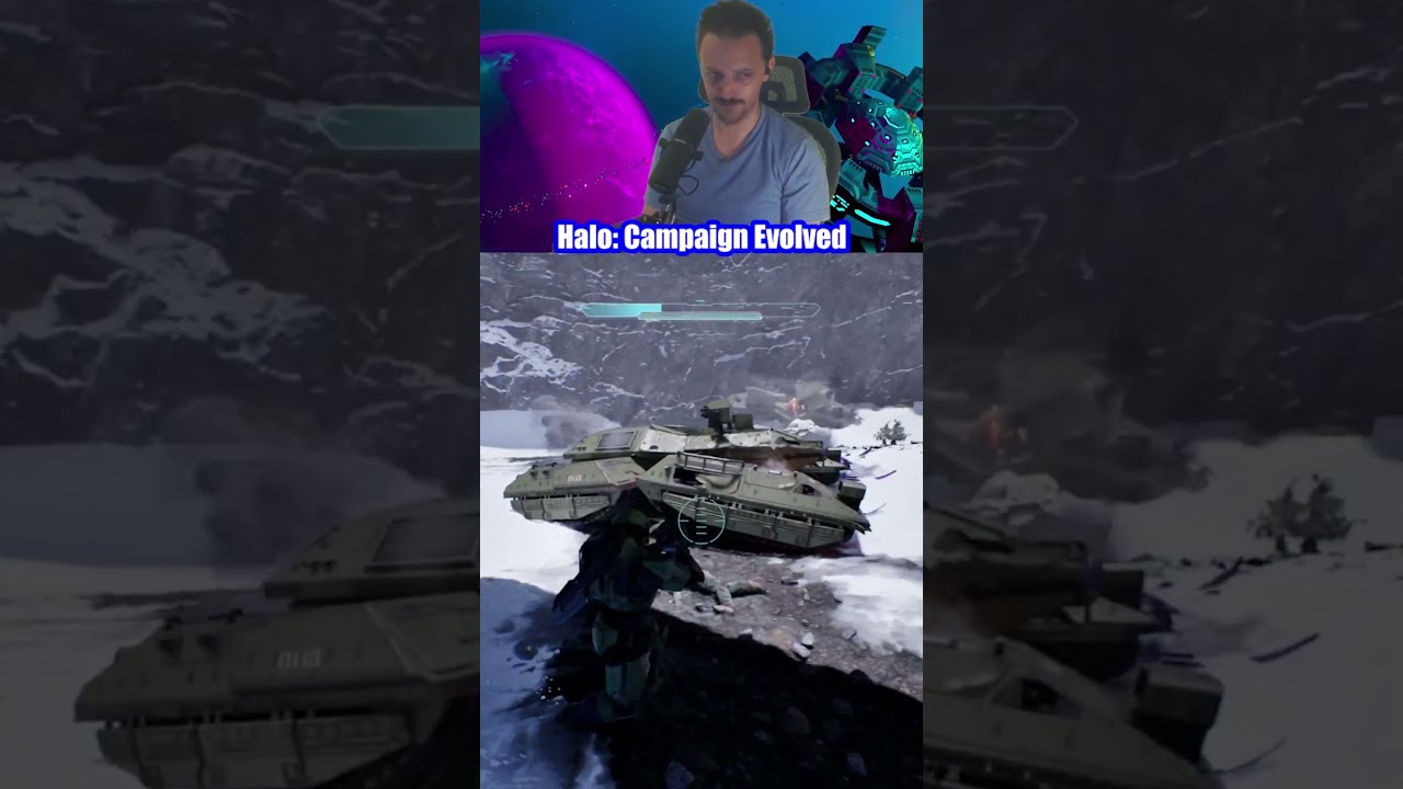 Tank Canon gets blown clean off! | Halo: Campaign Evolved | Xbox Series X