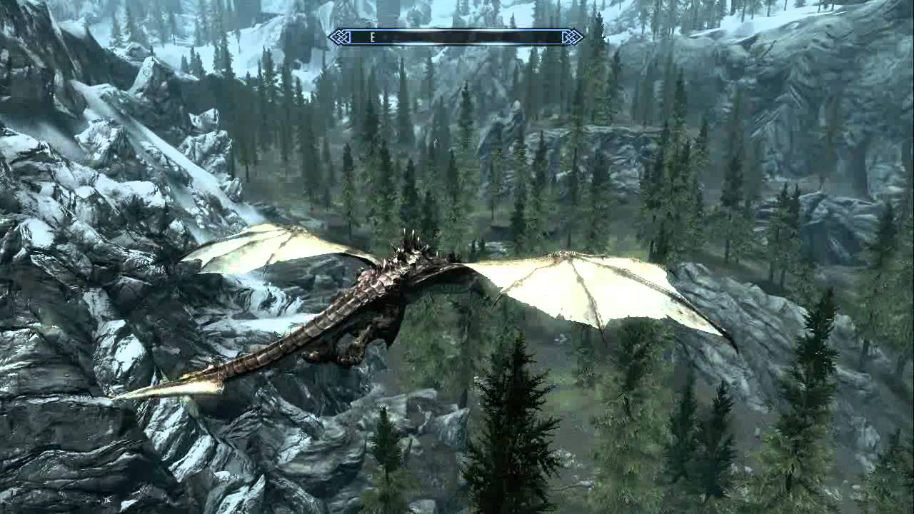 skyrim how to steer a dragon