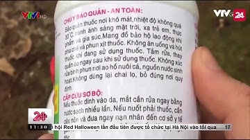 Thuốc bảo vệ thực vật chứa hoạt chất cấm, mua vô tư, dùng thoải mái - Tin Tức VTV24