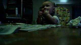 LANDON'S FIRST EASTER EGG!!