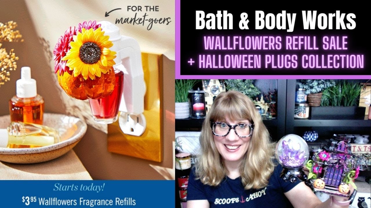 Bath & Body Works WALLFLOWERS Refill Sale + Halloween Collection! YouTube