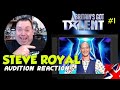 Steve Royal&#39;s Amazing Audition REACTION | Britain&#39;s Got Talent (1of 2)