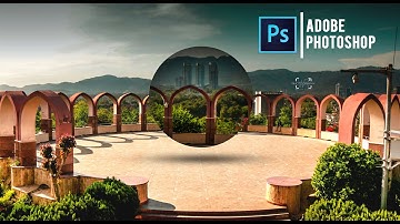 How to Use Distort Spherize tool in Photoshop CC | Glass Ball Effect | Photoshop Tutorial