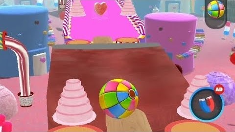 Candy Ball Run Gameplay Level 42 43
